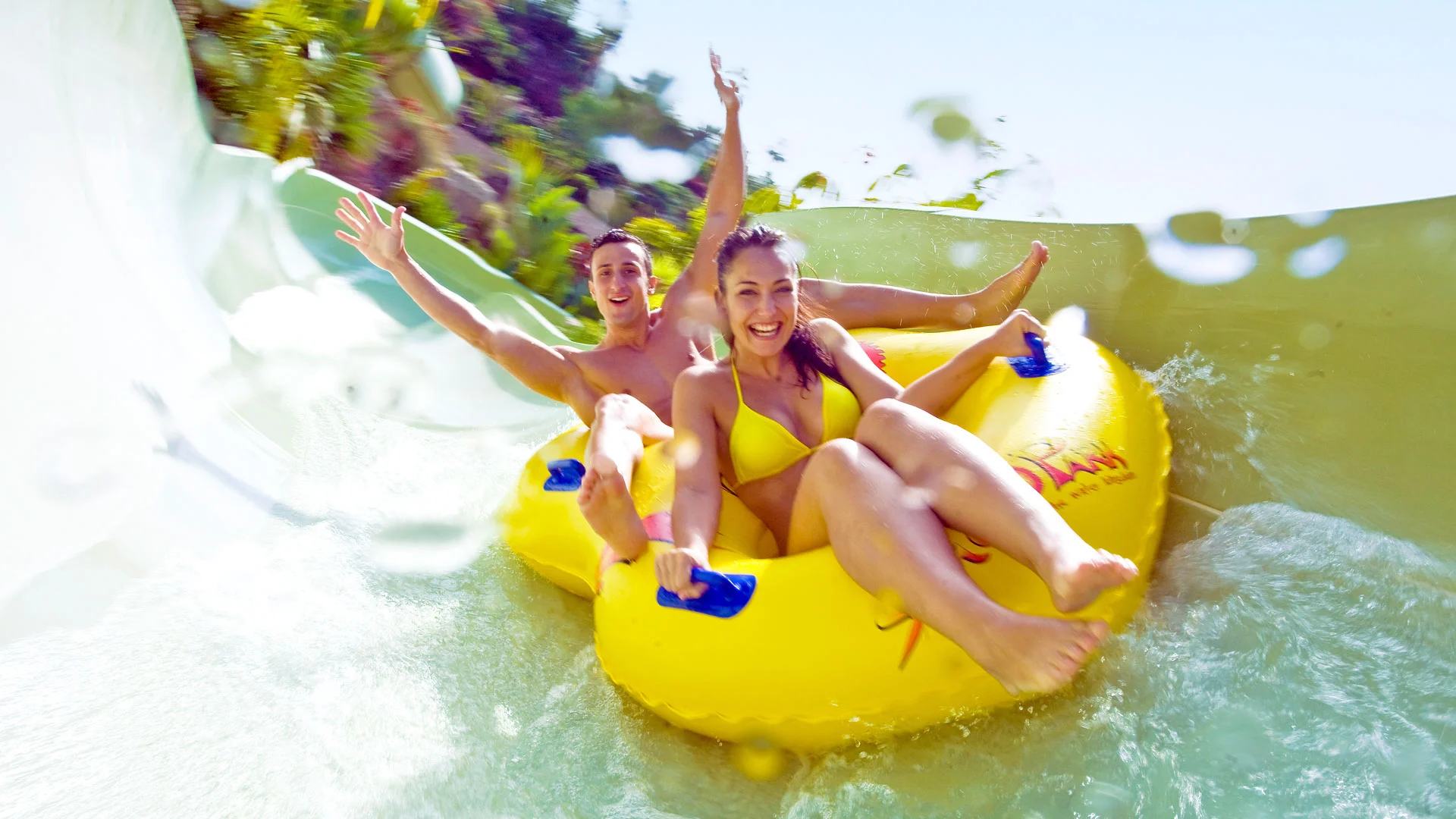 Jungle Snakes - water slide at Siam Park