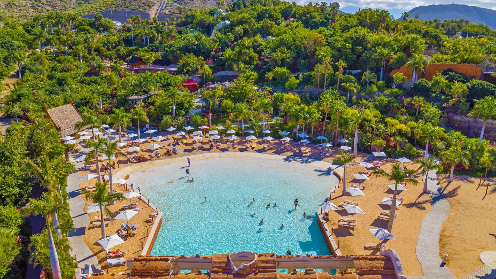 Coco Beach - activity zone at Siam Park