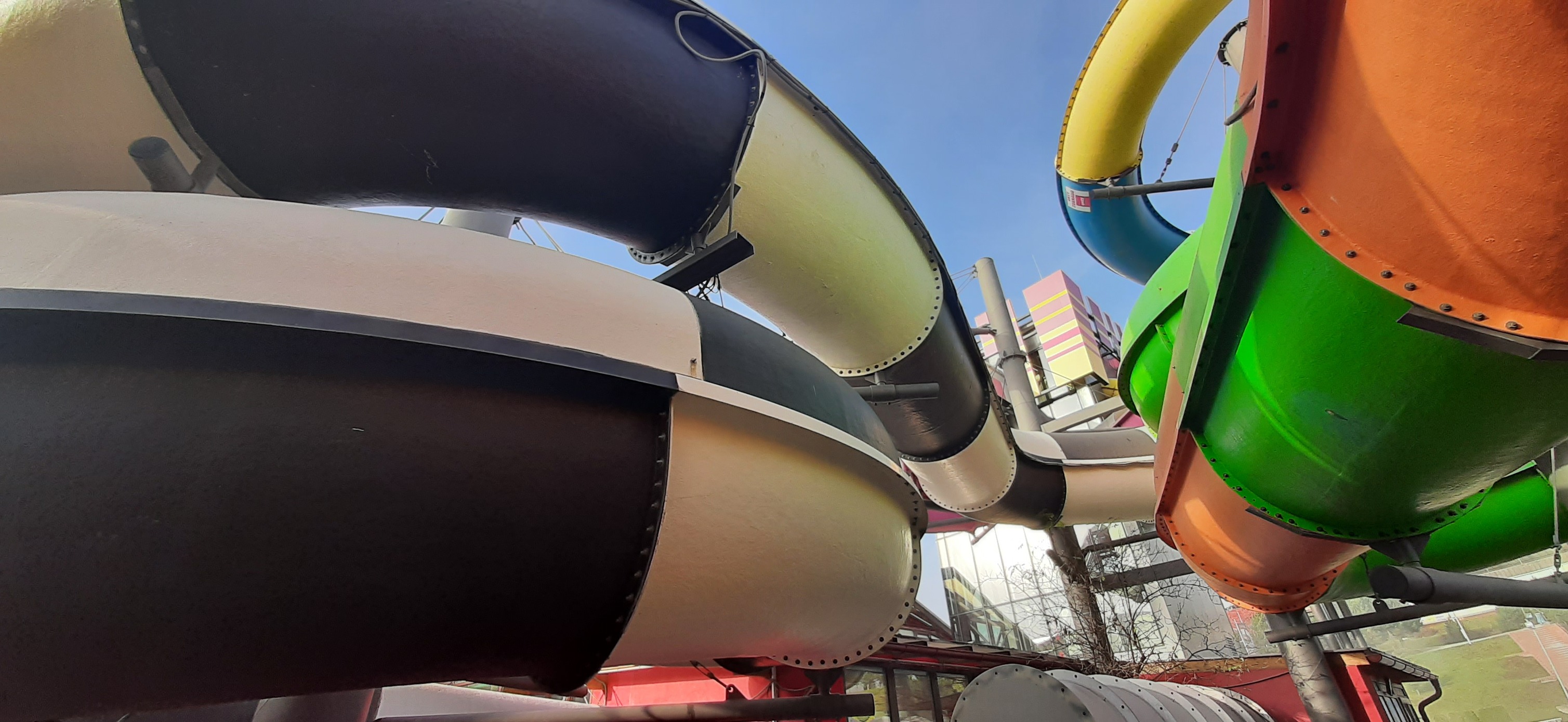 Black & White - water slide at Tatralandia