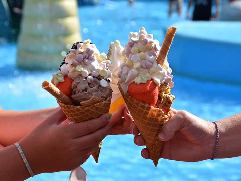 The Ice Corner - restaurant (bistro) at Bø Sommerland