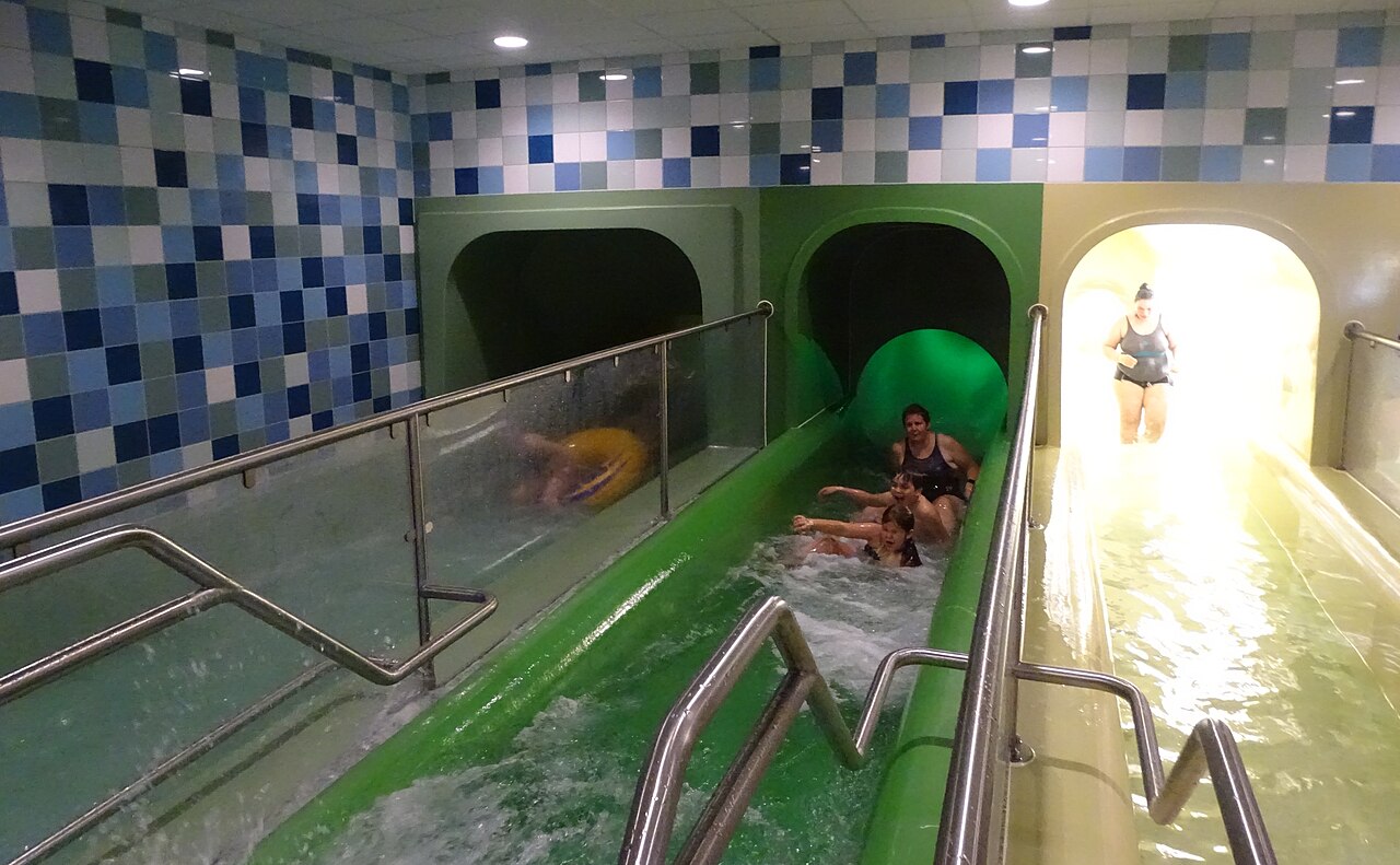 Disco Slide - water slide at Plopsaqua Hannut-Landen