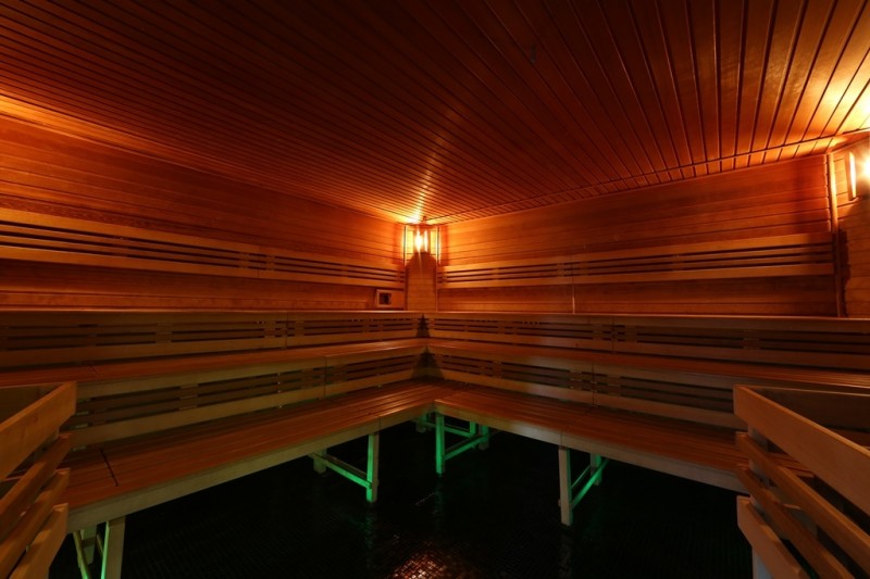 Finnish Sauna - wellness area at Aquacentrum Pardubice 