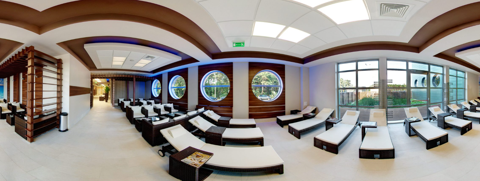 Recreation Room - wellness area at Aquapark Zielona Góra