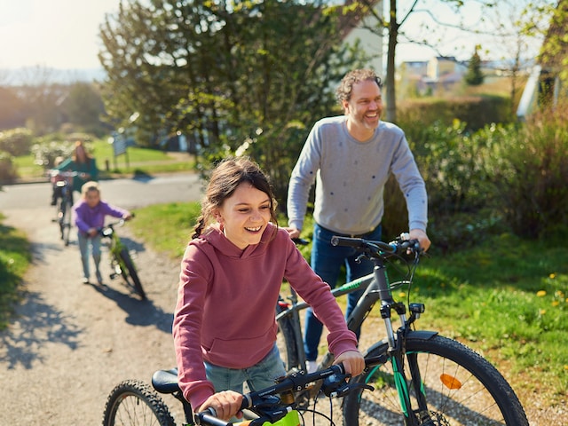 Cycle Service - service area at Center Parcs Les landes de gascogne: Gazelle bikes