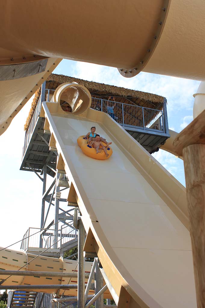Boomerang  - water slide at Aqua World of Cinecittà