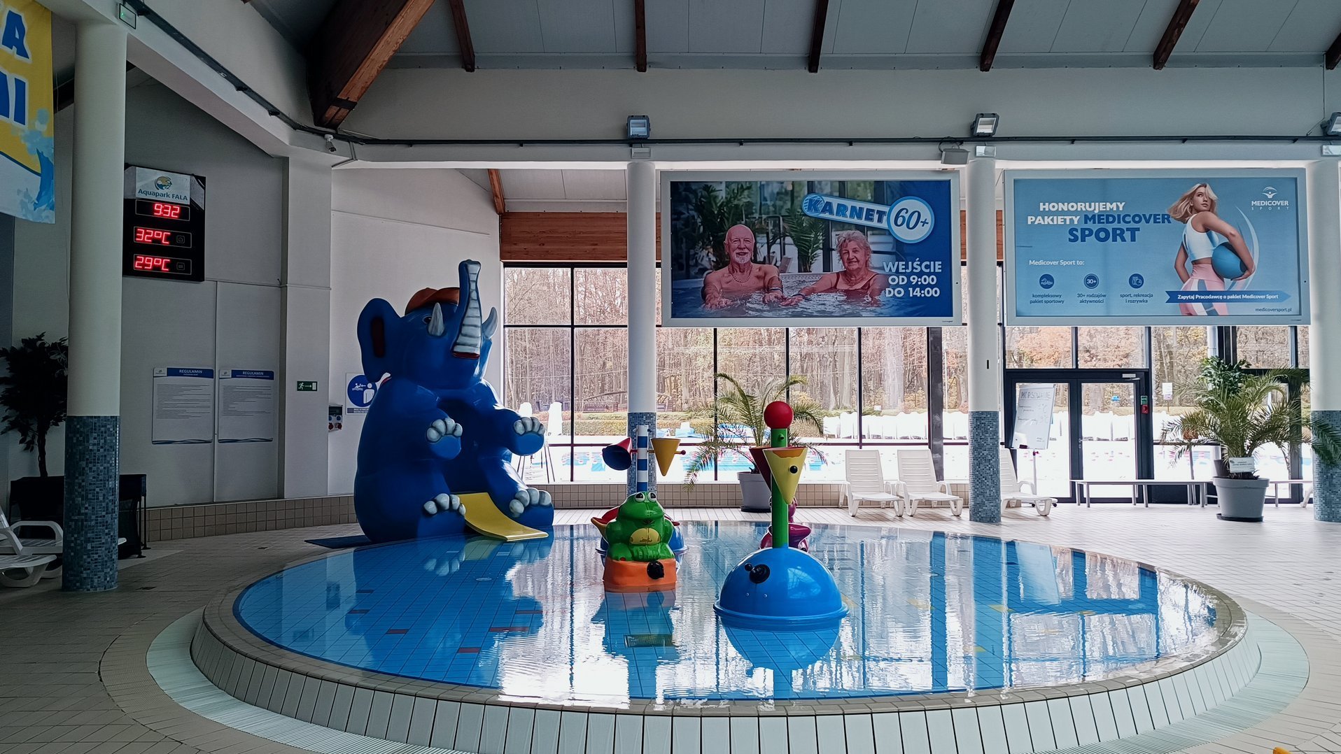 Children"s Paddling Pool - swimming pool at Aquapark Fala Łodz