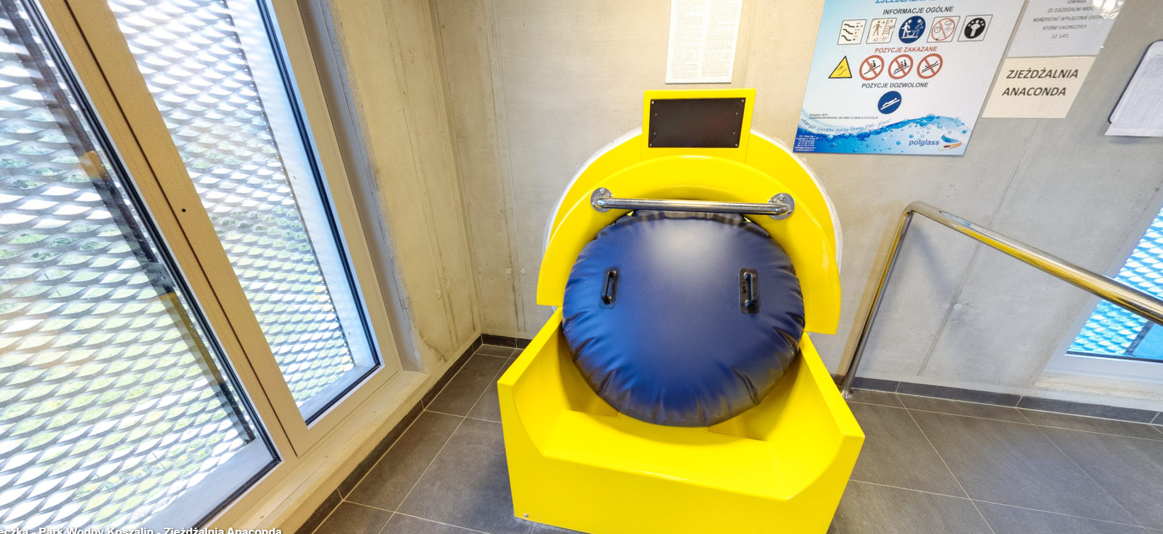 Anaconda - water slide at Aquapark Koszalin