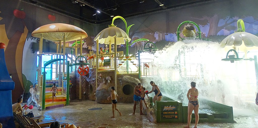 Water Garden - activity zone at Plopsaqua Hannut-Landen