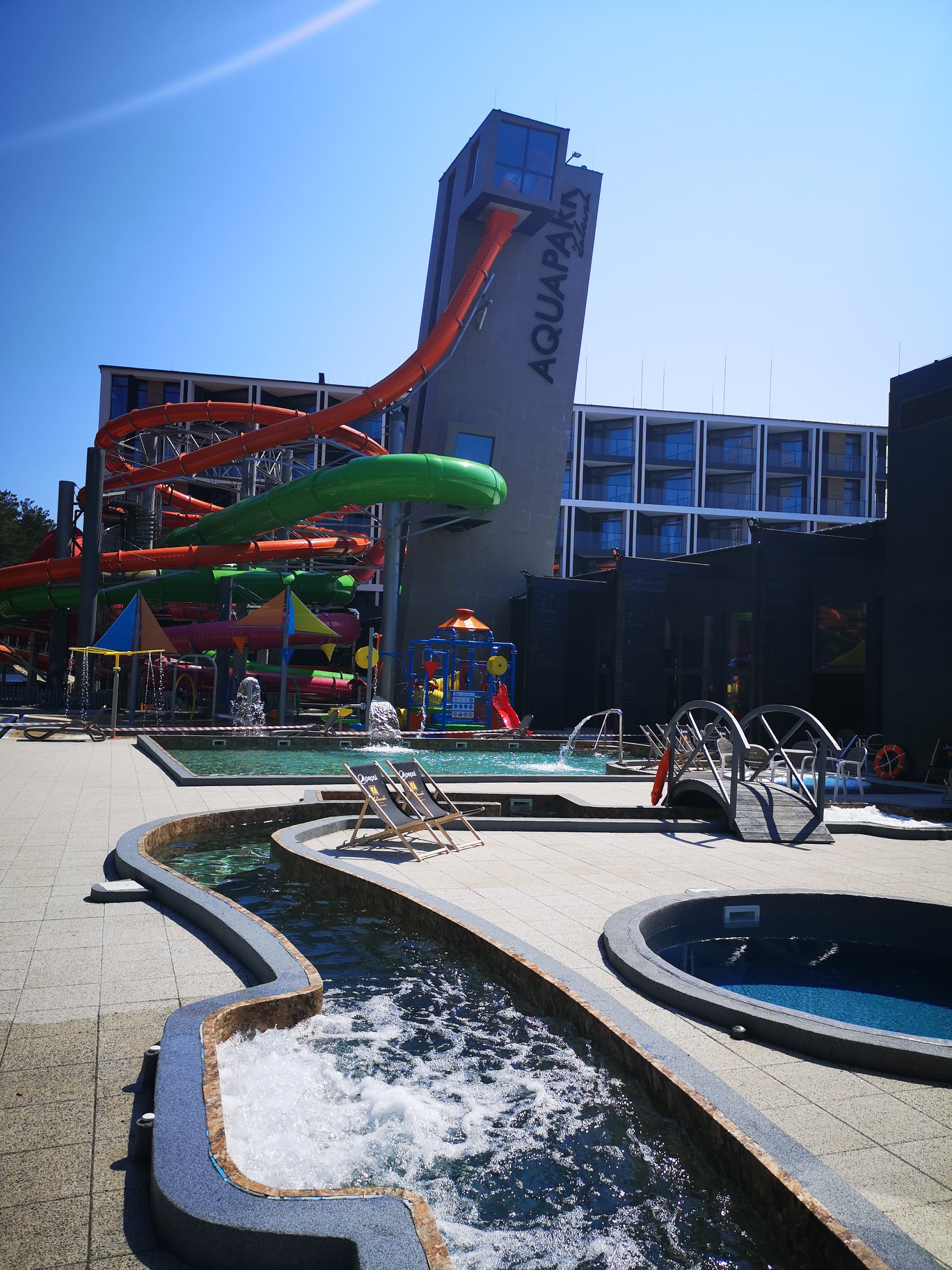 Outdoor Padding Pool - swimming pool at Aquapark Zalewski