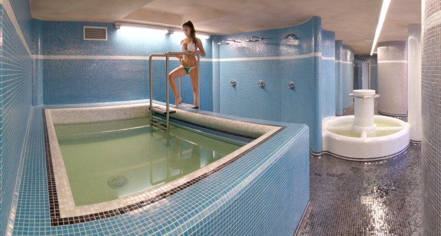 Cooling Pool - wellness area at Aquacentrum Pardubice 