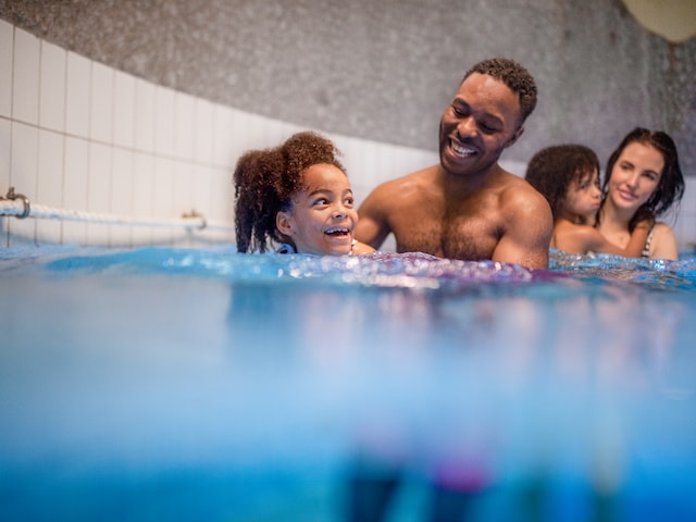 Lazy River - water slide at Center Parcs Park De Haan