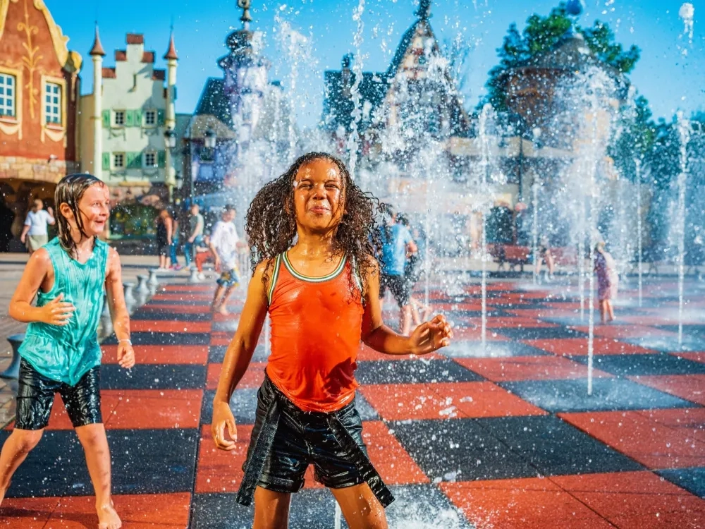 Splashes for Kids - activity zone at Holiday Park Germany: The Dancing Fountains