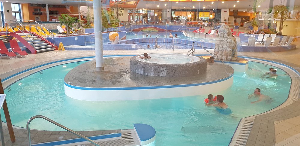 Lazy River - swimming pool at H2O Hotel-Therme-Resort