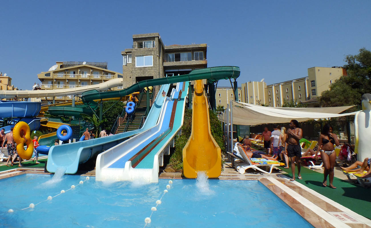Free Fall Slide - water slide at Atlantis Marmaris Water Park