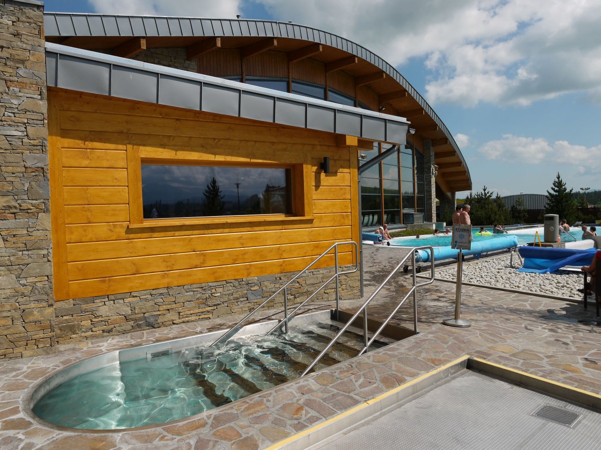 Cooling Basin - wellness area at Terma Białka 