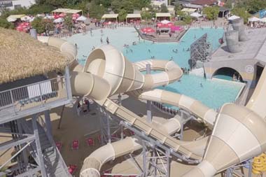 Vortex - water slide at Aqua World of Cinecittà