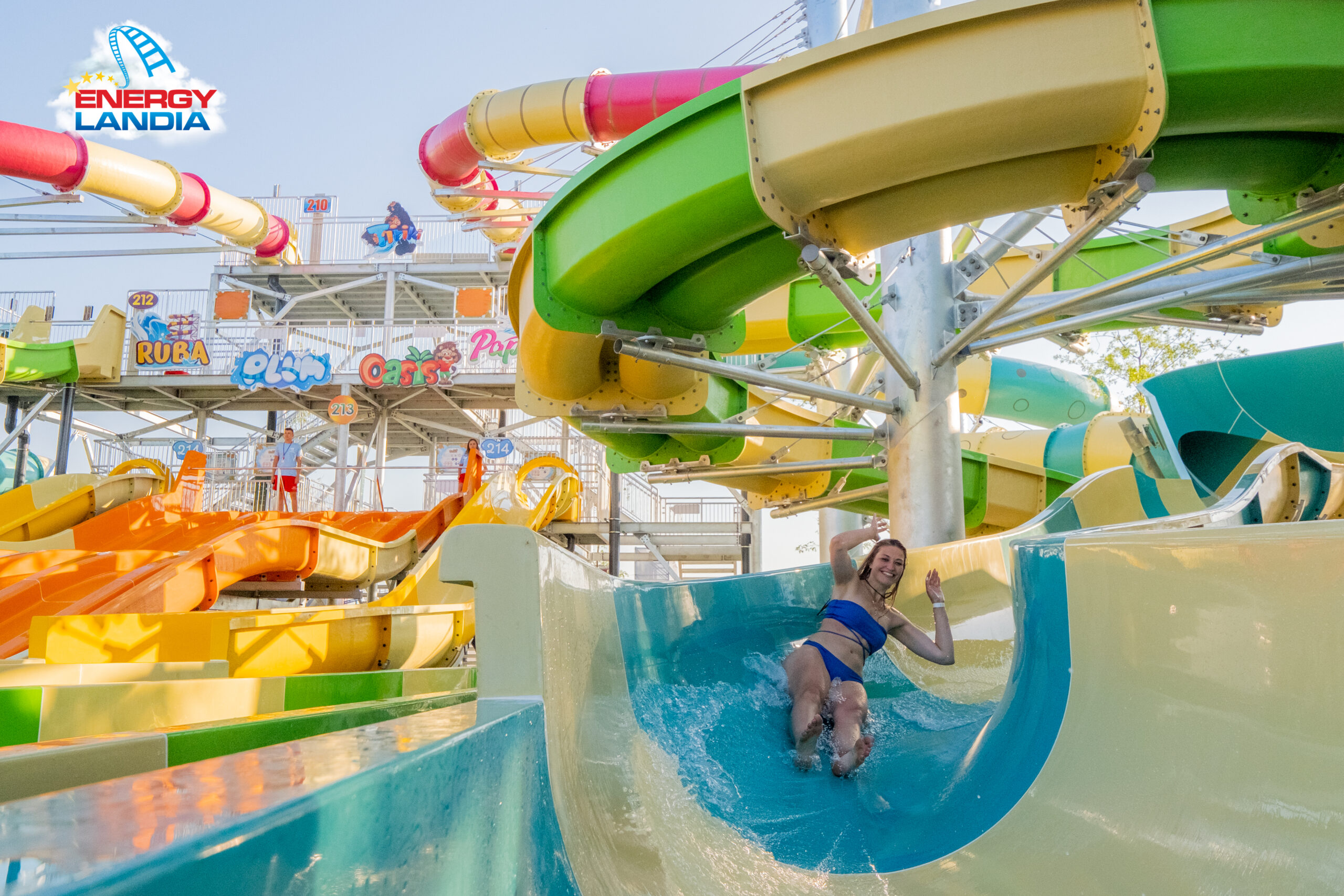 Papalia - water slide at Energylandia Water Park Zone