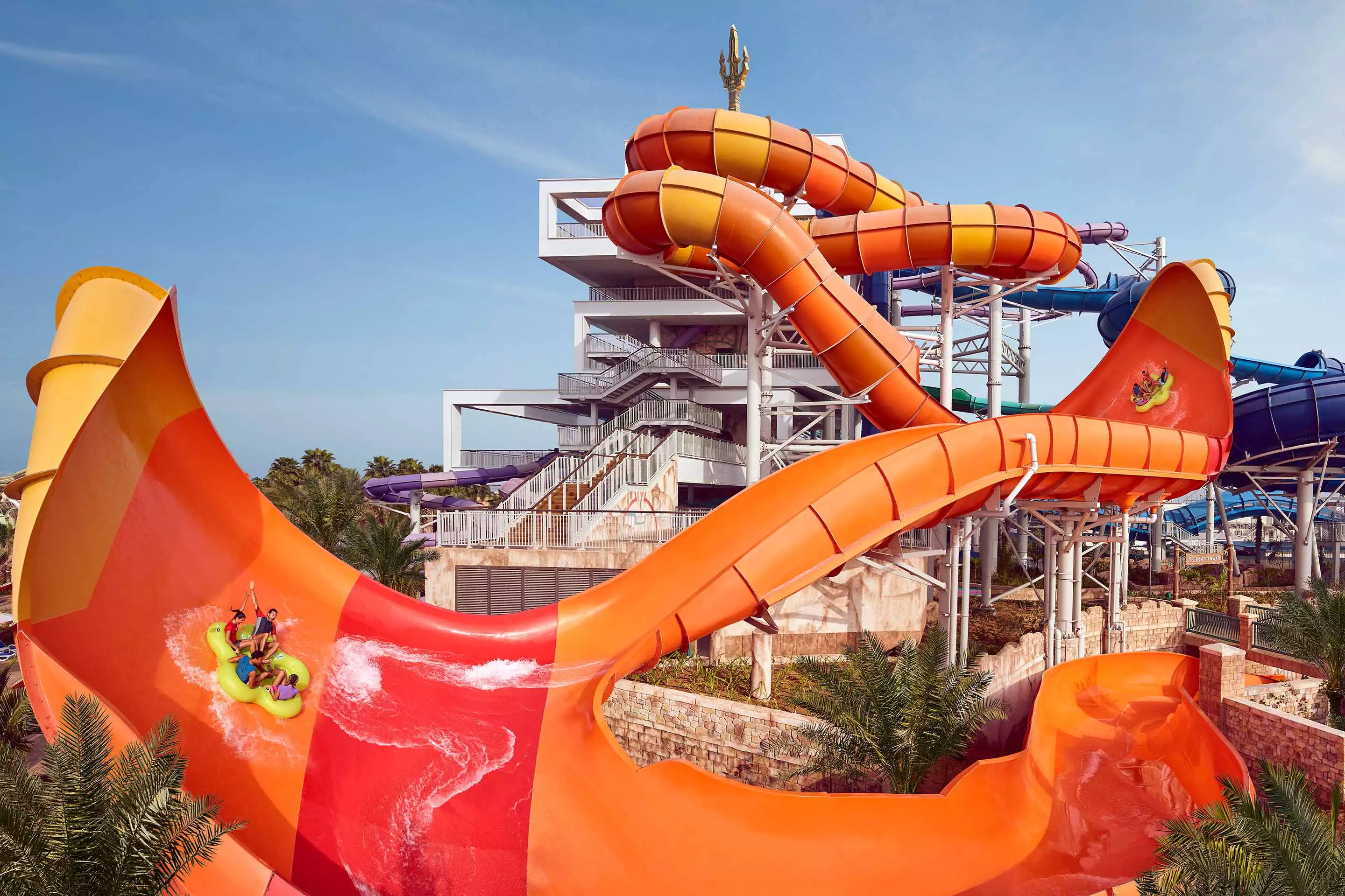 Odyssey Terror - water slide at Aquaventure World Dubai