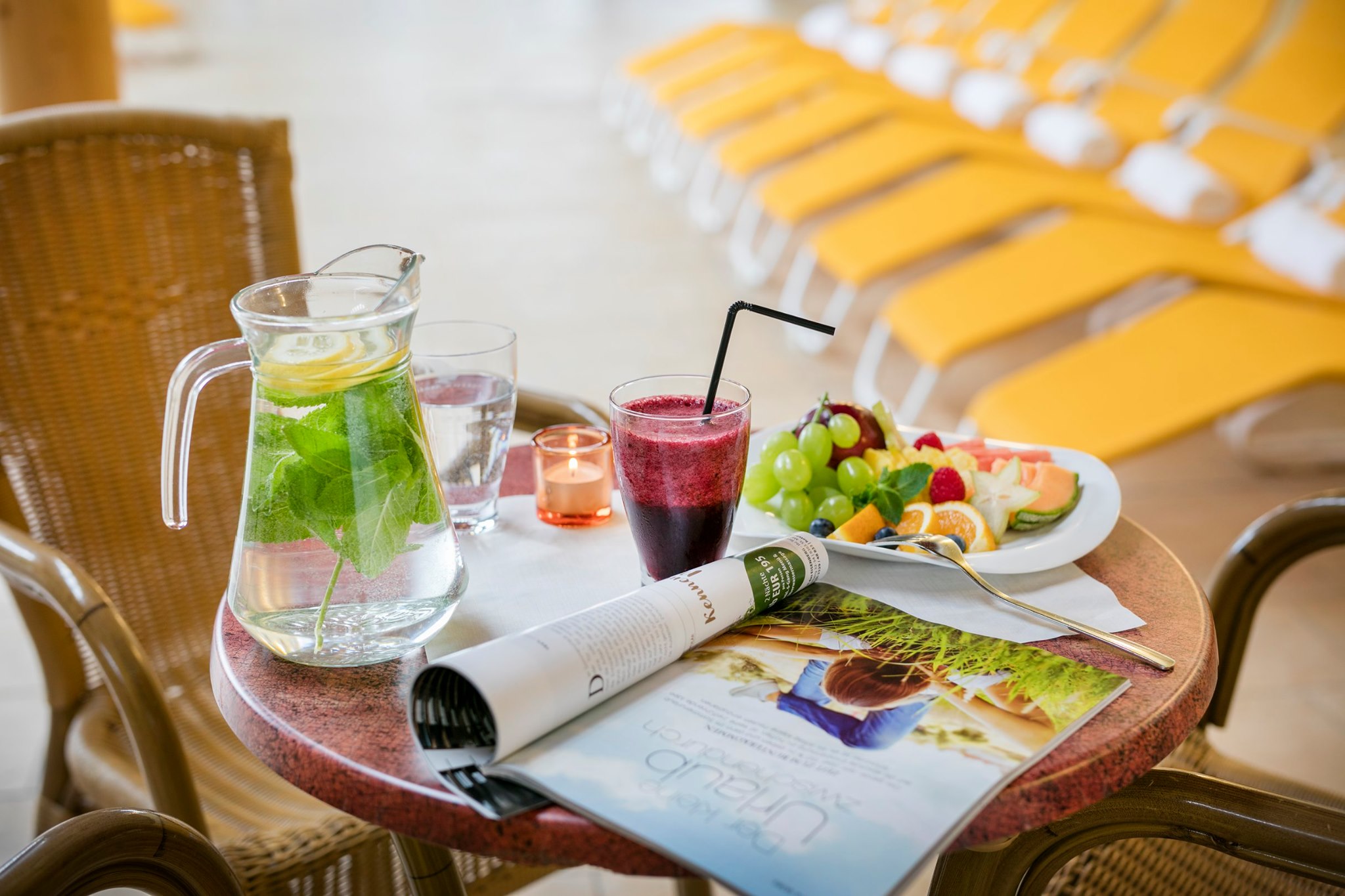 Snack Bar - restaurant (bistro) at H2O Hotel-Therme-Resort