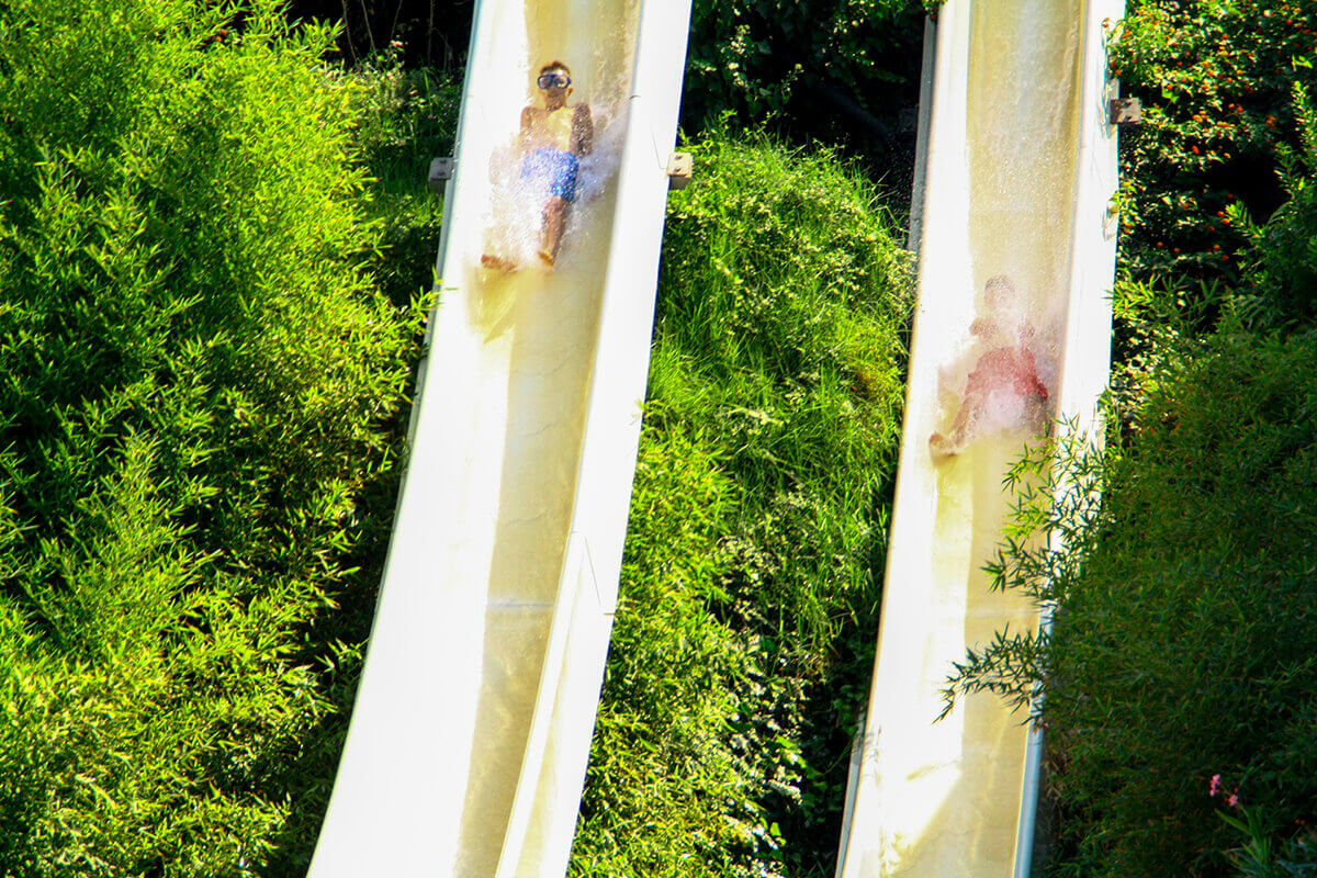 Free Fall - water slide at Aqua Creta Limnoupolis