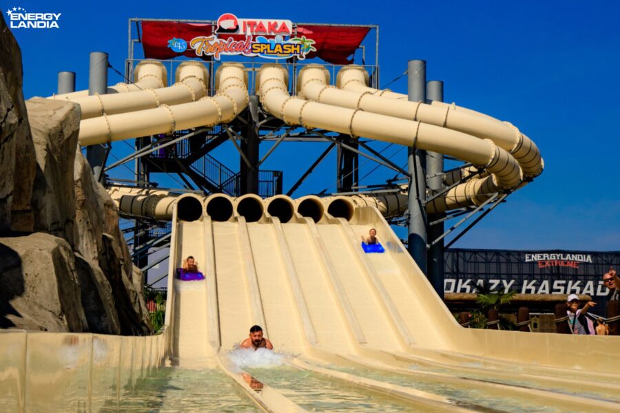 ITAKA Tropical Splash - water slide at Energylandia Water Park Zone