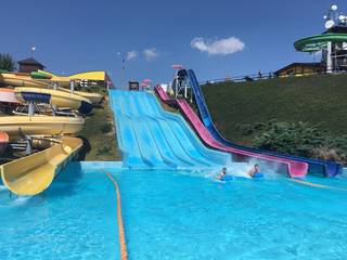 Double Fall - water slide at Tatralandia