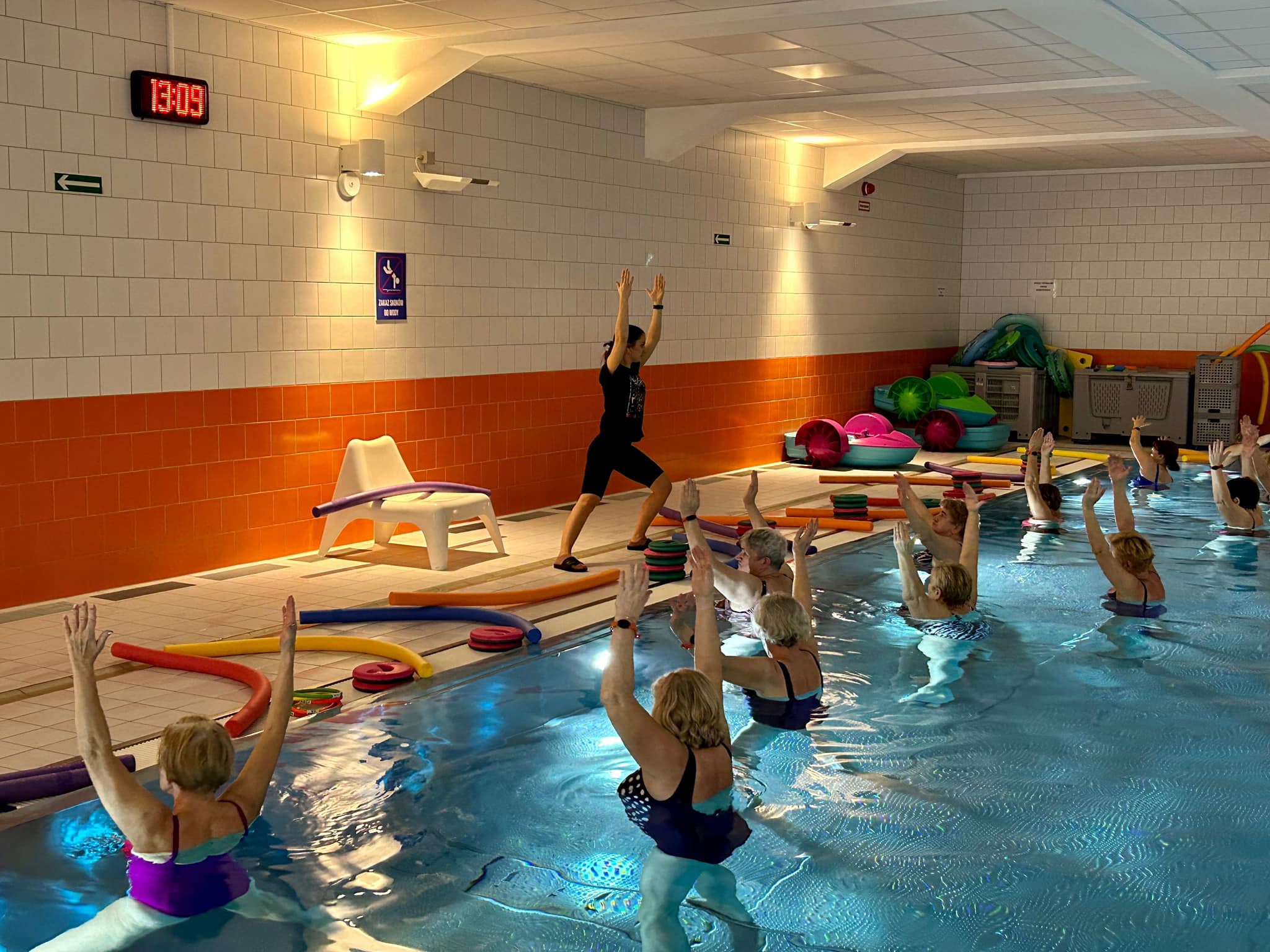 Aqua Classes - service area at Aquapark Trzy Fale