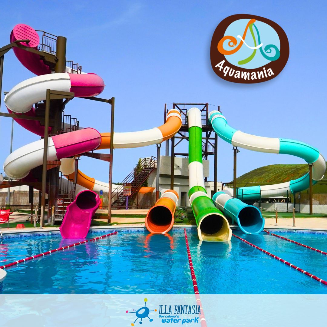 Aquamania - water slide at Illa Fantasia