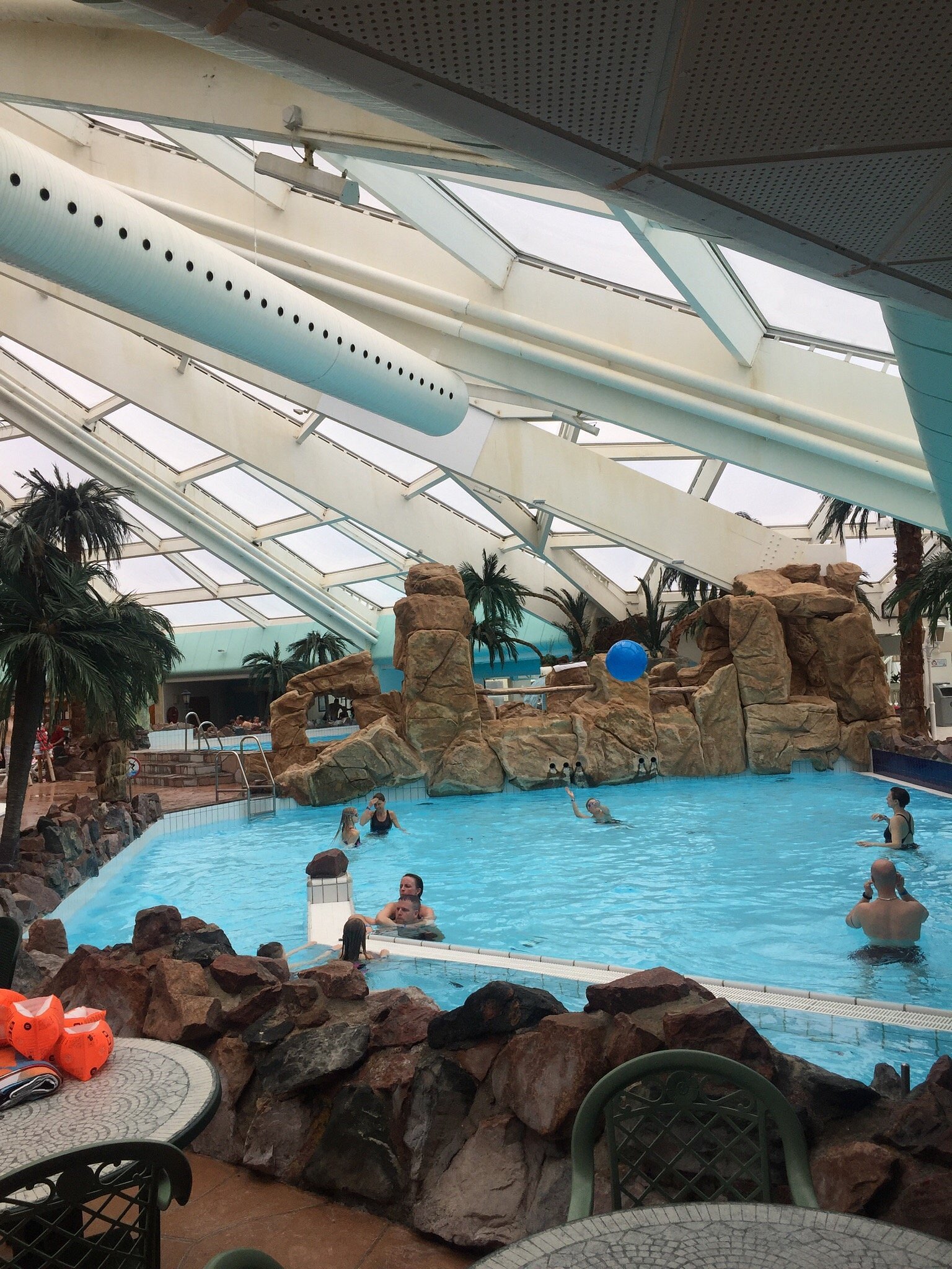 Wave pool - swimming pool at Aquadome Rødby