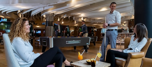 Bowling Bar - restaurant (bistro) at Center Parcs Villages Nature Paris