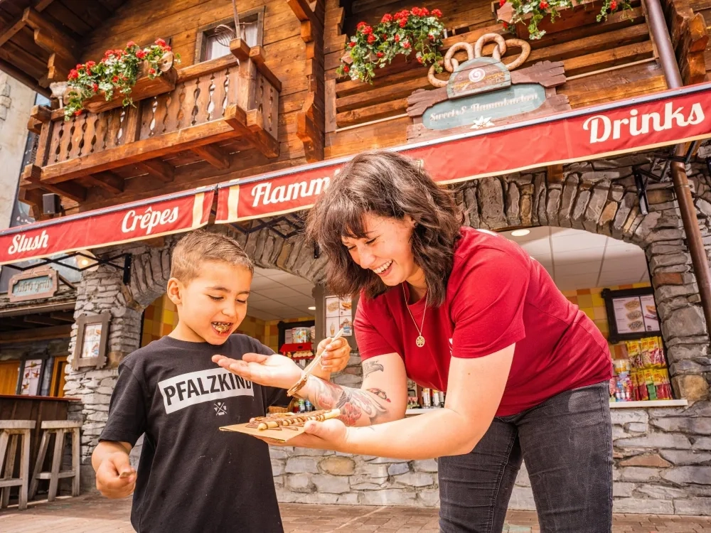 Sweets & Flammkuchen - restaurant (bistro) at Holiday Park Germany