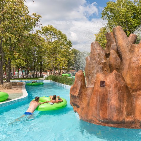 Lazy River - activity zone at Aquapark Aquamania