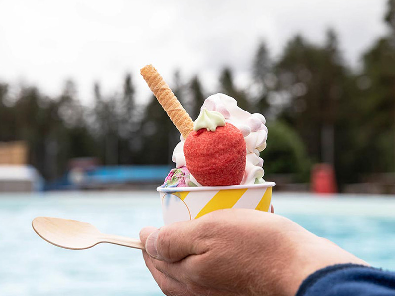 Iskula - restaurant (bistro) at Bø Sommerland