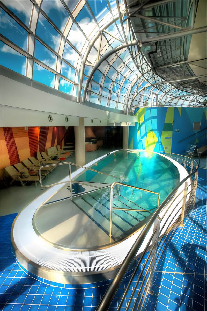 Massage Pool - swimming pool at Aquapark Olomouc