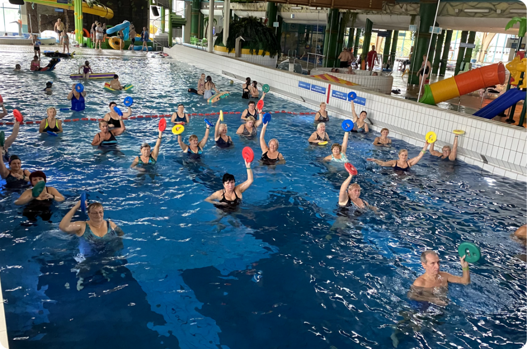 Water Gymnastics Senior - service area at Aquapark Tarnowskie Góry