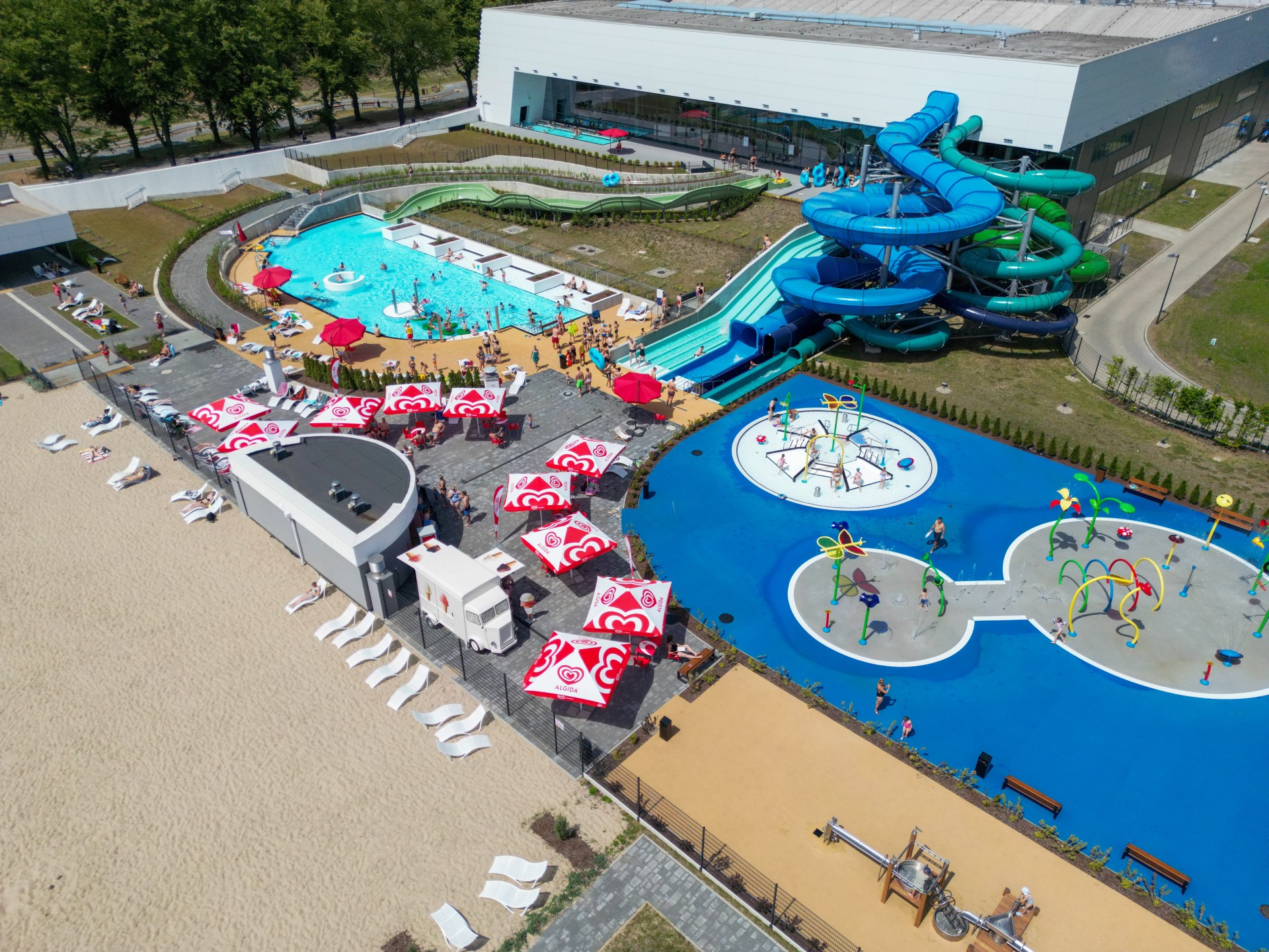 Amazon - water slide at Fabryka Wody