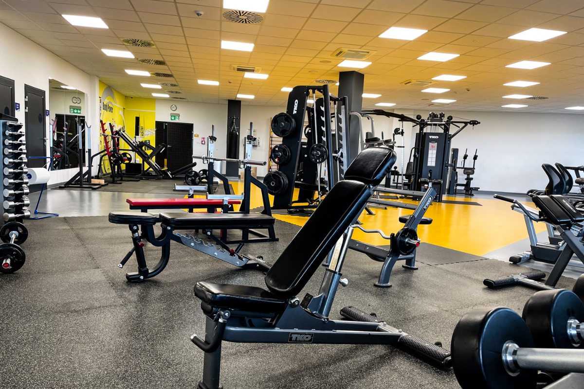 Gym - service area at Aquapark Trzy Fale