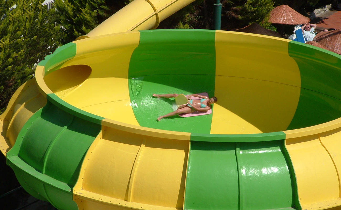 Space Bowl Slide - water slide at Atlantis Marmaris Water Park