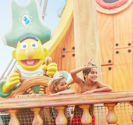 El Galeón Pirata - activity zone at PortAventura Caribe Aquatic Park
