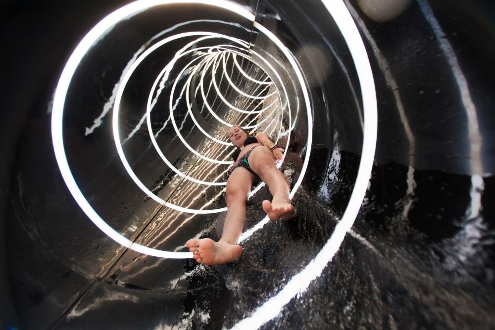 Magic Wands - water slide at Aqualand Moravia
