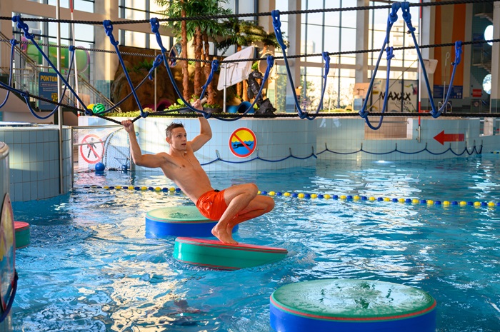 Rainbow Path - activity zone at Aquapark Kraków