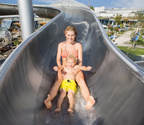 Summer Family Slide - water slide at Therme Erding