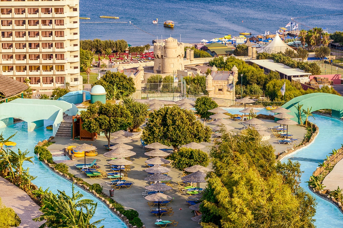 Lazy River - activity zone at Waterpark Faliraki Rhodes