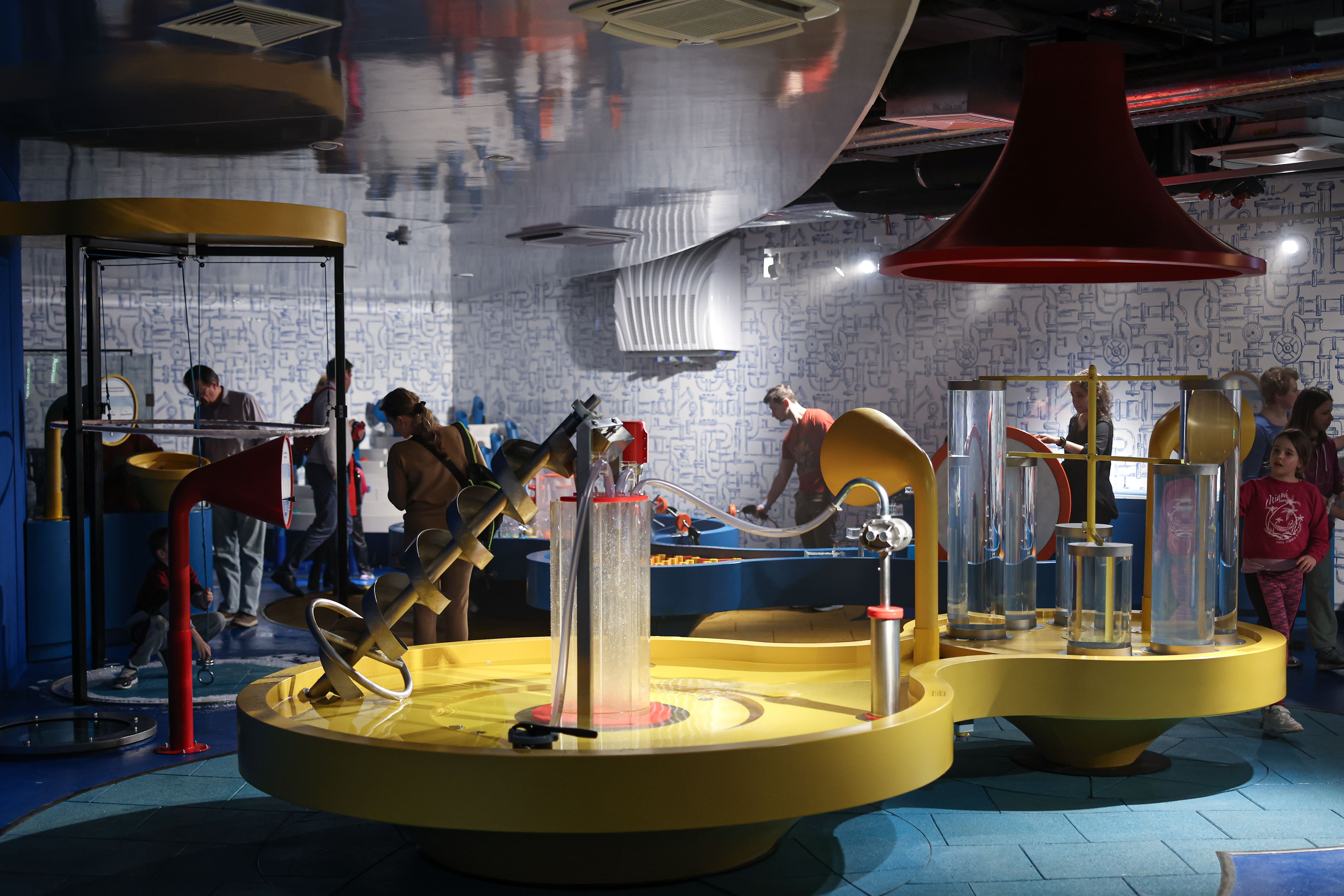 Edukatorium - service area at Fabryka Wody