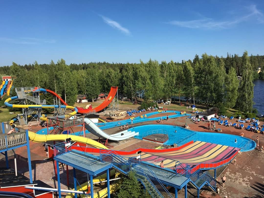  Yellow Tube  - water slide at Puuhamaa