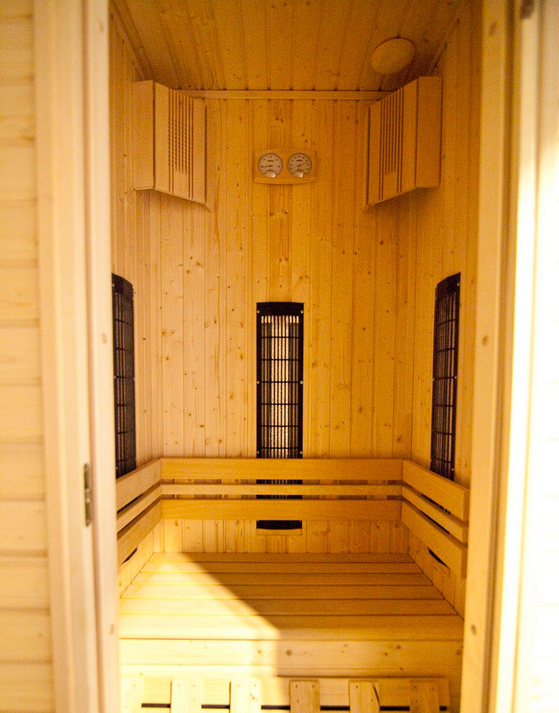 Infrared Cabin - wellness area at Aquapark Koszalin
