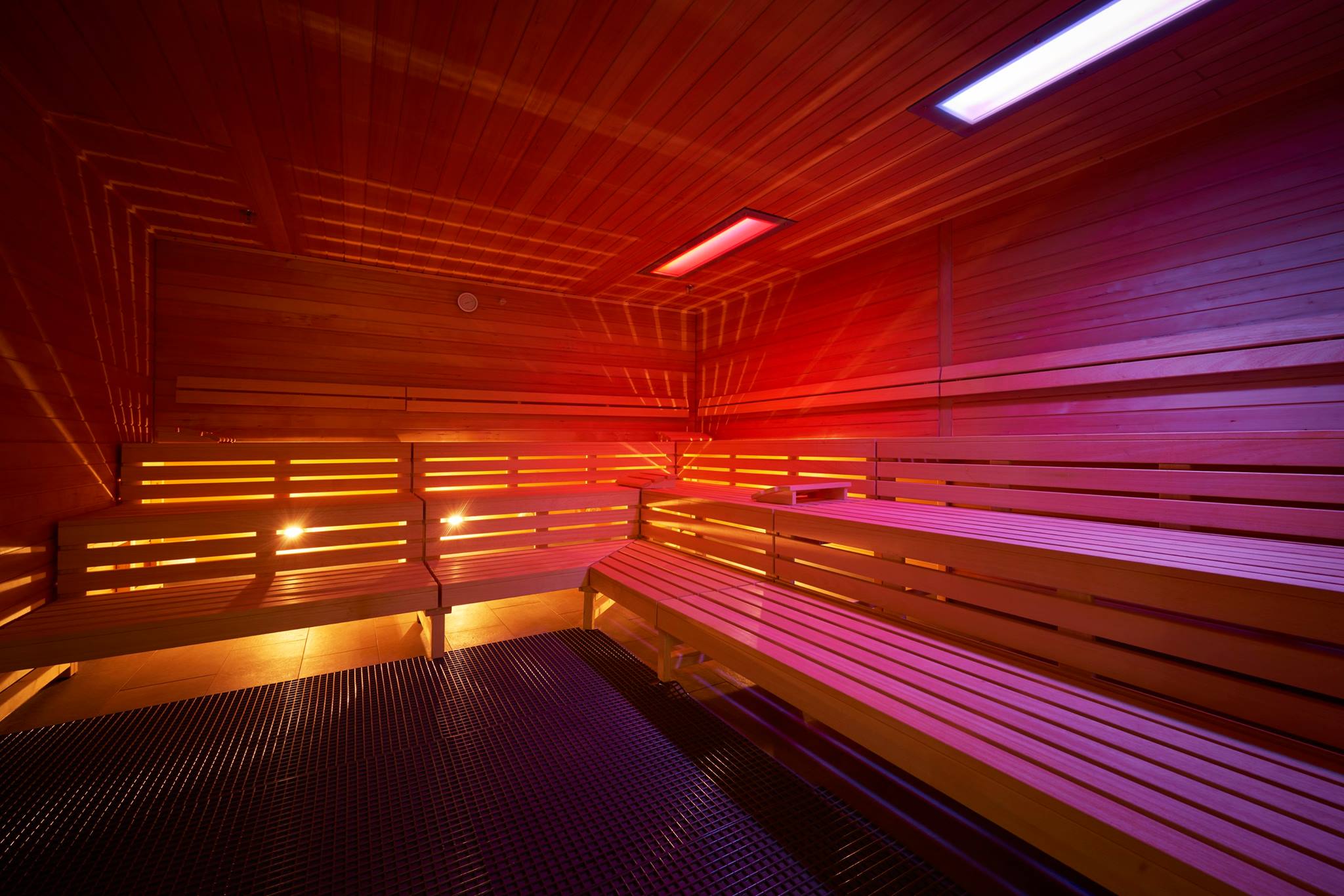 Infrared Sauna - wellness area at Baltic Park Molo Aquapark