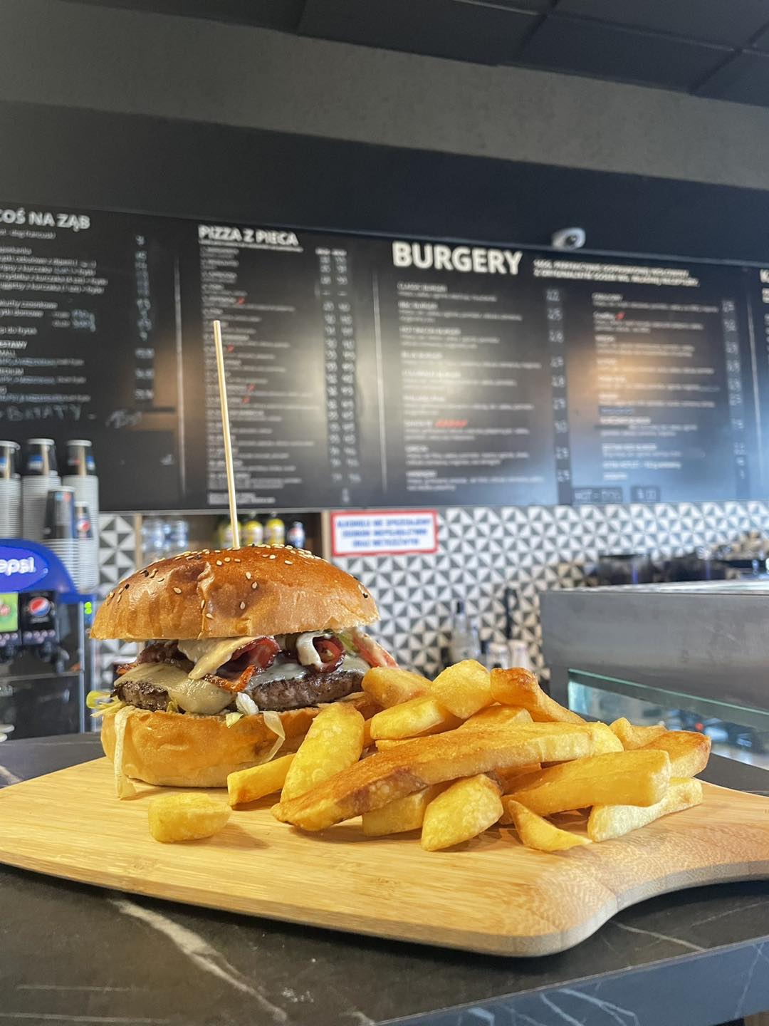 B&C - Burger and Coffee - restaurant (bistro) at Aquapark Laguna Gryfino