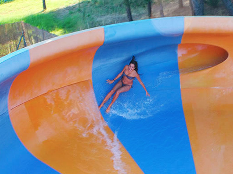 Tornado - water slide at Aquopolis Cartaya