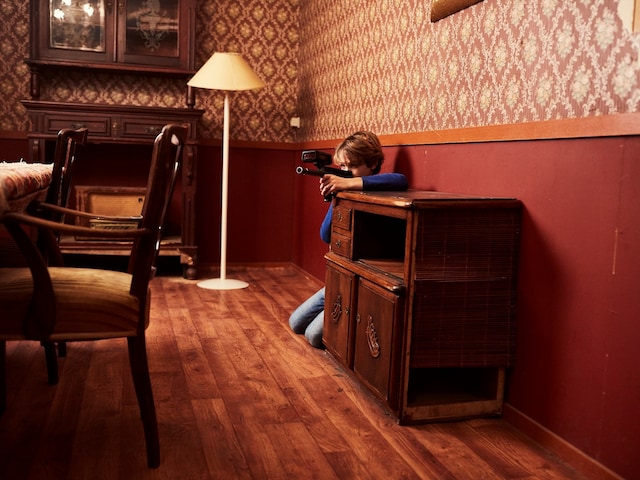 Family activities - service area at Center Parcs De Eemhof: Laser Battle